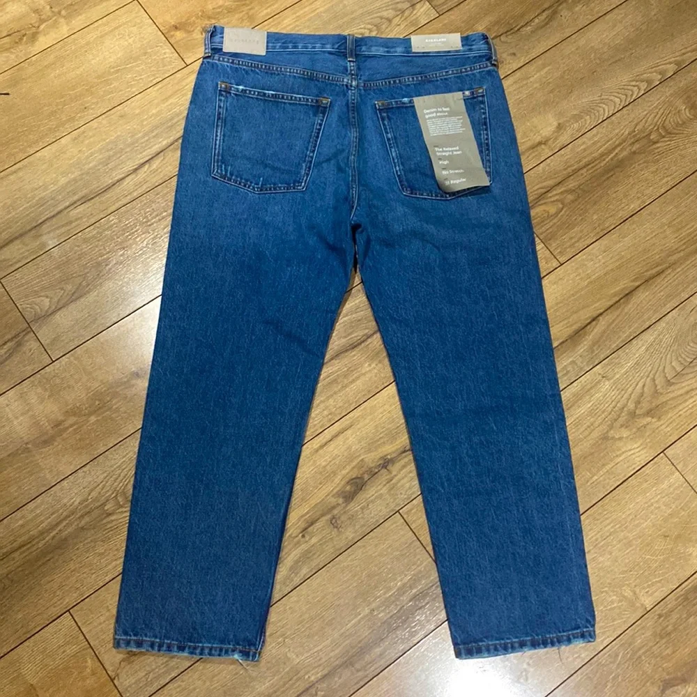 NWT EVERLANE The Relaxed Straight Jean Organic Cotton - Picture 5 of 9